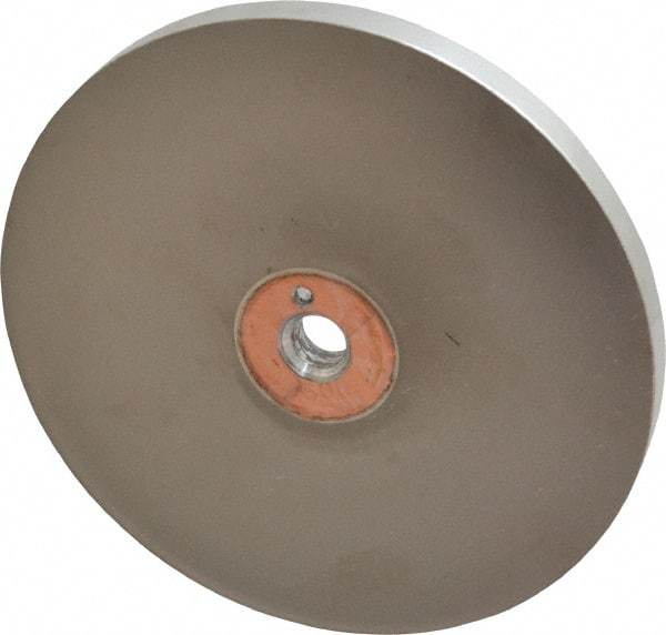 Accu-Finish - 6" Diam, 1/2" Hole Size, 1/2" Overall Thickness, 600 Grit, Tool & Cutter Grinding Wheel - Super Fine Grade, Diamond - Exact Tool & Supply