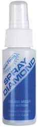 Accu-Finish - 2 oz Diamond Spray Compound - Grade Medium, 100,000 Grit, Clear, Use on Cast Iron & Ceramic - Exact Tool & Supply