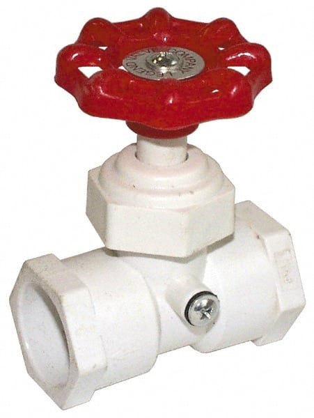 Legend Valve - 3/4" Pipe, 100 psi WOG Rating, PVC Stop & Waste Valve - Exact Tool & Supply