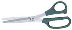 Clauss - 3-1/4" LOC, 8" OAL Stainless Steel Standard Shears - Ambidextrous, Straight Handle, For General Purpose Use - Exact Tool & Supply