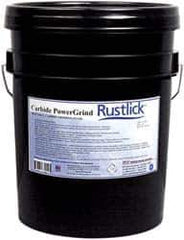 Rustlick - Rustlick Carbide PowerGrind, 5 Gal Pail Grinding Fluid - Synthetic, For Cleaning - Exact Tool & Supply