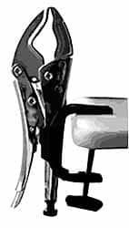 Grip-On - 10" OAL Combination Jaw Locking Pliers - Exact Tool & Supply