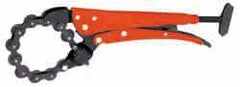 Grip-On - 10" OAL Standard Jaw Locking Chain Pipe Cutters - Exact Tool & Supply