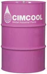 Cimcool - Cimperial 1070, 55 Gal Drum Cutting & Grinding Fluid - Water Soluble, For Boring, Broaching, Drilling, Milling, Reaming, Sawing, Tapping - Exact Tool & Supply