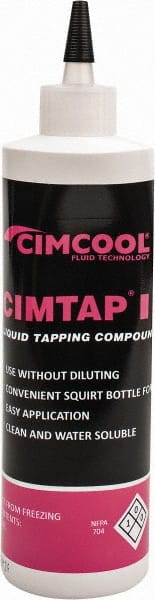 Cimcool - Metalworking Fluids & Coolants; Type: Tapping ; Form or Style: Water Soluble ; Container Size Range: 16 oz. - Exact Tool & Supply