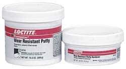 Loctite - 1 Lb Kit Gray Epoxy Resin Putty - -20 to 225°F Operating Temp, 6 hr Full Cure Time, Series 135 - Exact Tool & Supply