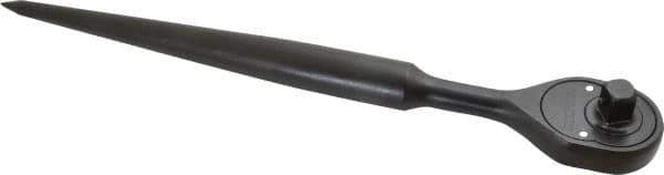 Proto - 1/2" Drive Pear Head Ratchet - Black Oxide Finish, 14" OAL - Exact Tool & Supply