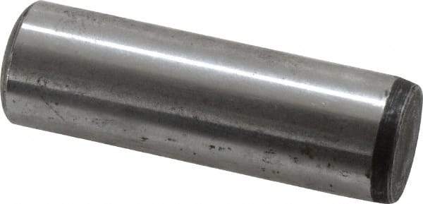Value Collection - 5/8" Diam x 2" Pin Length Grade 8 Alloy Steel Standard Dowel Pin - C 50-58 Hardness, 79,800 Lb Breaking Strength, 1 Beveled & 1 Rounded End - Exact Tool & Supply