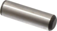 Value Collection - 3/4" Diam x 2-1/2" Pin Length Grade 8 Alloy Steel Standard Dowel Pin - C 50-58 Hardness, 114,000 Lb Breaking Strength, 1 Beveled & 1 Rounded End - Exact Tool & Supply