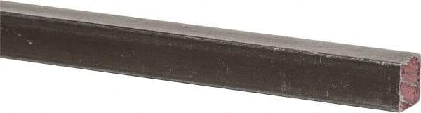 Made in USA - 36" Long x 3/8" High x 3/8" Wide, Key Stock - W-1 (Water Hardening) Tool Steel - Exact Tool & Supply