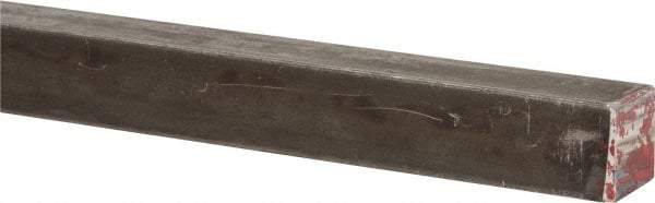 Made in USA - 36" Long x 5/8" High x 5/8" Wide, Key Stock - W-1 (Water Hardening) Tool Steel - Exact Tool & Supply