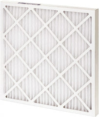 PRO-SOURCE - 10 x 25 x 1", MERV 8, 30 to 35% Efficiency, Wire-Backed Pleated Air Filter - Exact Tool & Supply