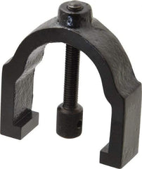 TESA Brown & Sharpe - 1 Inch Max Capacity of V, 1-5/8 Inch Long x 1-1/4 Inch Wide x 1-1/4 Inch High, V-Block Clamp - 90° V Angle, Hardened Steel Clamp, Use with Model 750-1 V-Block - Exact Tool & Supply