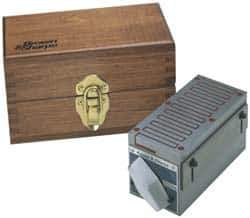 TESA Brown & Sharpe - Fine Pole Rectangular Permanent Magnetic Block Chuck - 5-1/4" Long x 2-7/16" Wide x 2-7/8" High - Exact Tool & Supply