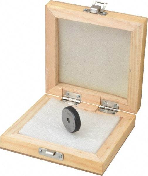 SPI - 0.24" Inside x 0.98" Outside Diameter, 0.28" Thick, Setting Ring - Accurate to 0.00006", Silver - Exact Tool & Supply