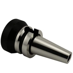 Criterion - 1-1/2-18 Threaded Mount, Boring Head Taper Shank - Threaded Mount Mount, 2.06 Inch Projection, 3 Inch Nose Diameter - Exact Tool & Supply