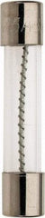 Ferraz Shawmut - 32 VAC, 25 Amp, Time Delay Miniature Glass Fuse - Clip Mount, 1-1/4" OAL, 1/4" Diam - Exact Tool & Supply