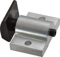 Vlier - 1-1/2" Body Width x 1" Body Len, 3/16" Stroke Len, 1-1/8" Btw Mt Hole Ctrs, 0.938" Btw Mt Hole & Edge, Tangless Square Spring Locating Stop - Exact Tool & Supply