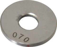 Value Collection - 0.07" Round Steel Spacer Block - Accuracy Grade B - Exact Tool & Supply