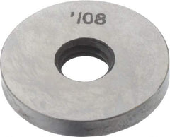 Value Collection - 0.108" Round Steel Spacer Block - Accuracy Grade B - Exact Tool & Supply