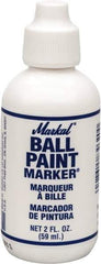 Markal - White Marker/Paintstick - Alcohol Base Ink - Exact Tool & Supply