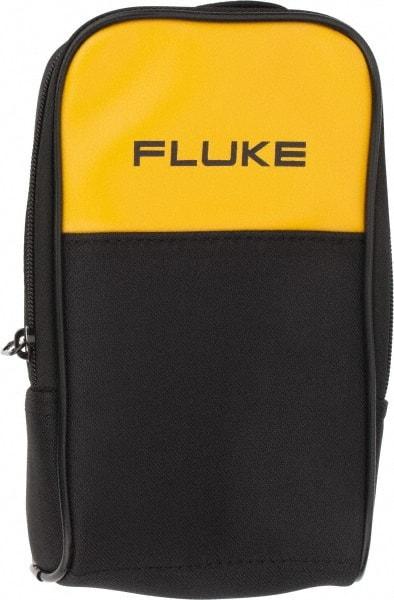 Fluke - Black/Yellow Electrical Test Equipment Case - Use with Digital Multimeters - Exact Tool & Supply