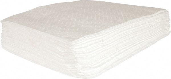 Brady SPC Sorbents - 73 Gal Capacity per Package, Oil Only Pad - 39" Long x 33" Wide, Polypropylene - Exact Tool & Supply