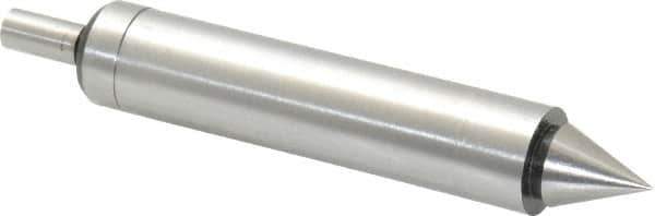 Value Collection - 0.2" Head Diam, 1/2" Shank, Double End, Mechanical Edge and Center Finder - Accurate to 0.0002", Conical and Cylindrical Contact - Exact Tool & Supply