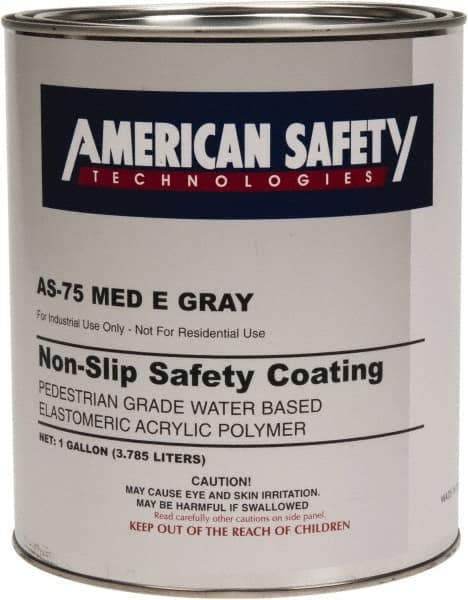 American Safety Technology - 1 Gal Gray Antislip Epoxy - Exact Tool & Supply