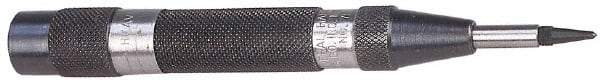 General - 1/2" Automatic Center Punch - 5" OAL, Steel - Exact Tool & Supply