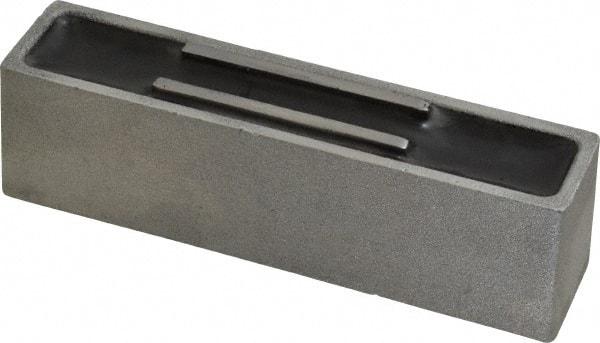 Mag-Mate - 1" Wide x 1-1/4" High x 4-1/2" Long, Rectangular Ceramic Holding Magnet - 2 Pole, 55 Lb Max Holding Capacity, 27.5 Lb Average Holding Capacity - Exact Tool & Supply