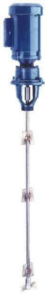 Neptune Mixer - 3/4 Hp, 430 RPM, IBC, TEFC Motor, Electric Mixer - 115/230 Volts, 9 Inch Prop Diameter, 41 Inch Shaft Length, 316 Stainless Steel - Exact Tool & Supply