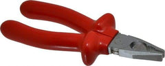 Knipex - 7" OAL, Side-Cutting Pliers - 1-7/16" Jaw Length x 1" Jaw Width - Exact Tool & Supply