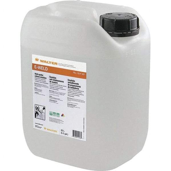 WALTER Surface Technologies - Water Based Anti-Spatter - 52 Gal Plastic Container - Exact Tool & Supply