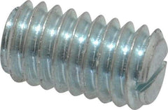 Gibraltar - 5/16-18, 0.156" Ball Diam, 0.578" Body Length, 0.04" Max Ball Reach, Threaded Ball Plunger - Steel Body, Nylon Ball, 2 Lb Initial End Force, 4.5 Lb Final End Force - Exact Tool & Supply