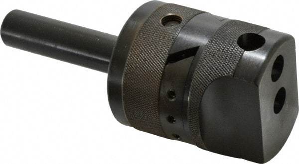 APT - 2-1/2" Body Diam, Manual Offset Boring Head - 4" Bore Diam, 1/2" Bar Hole Diam - Exact Tool & Supply