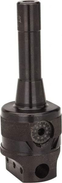 APT - 2-1/2" Body Diam, Manual Offset Boring Head - 4" Bore Diam, 5/8" Bar Hole Diam - Exact Tool & Supply