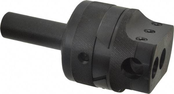 APT - 3" Body Diam, Manual Offset Boring Head - 4" Bore Diam, 3/4" Bar Hole Diam - Exact Tool & Supply