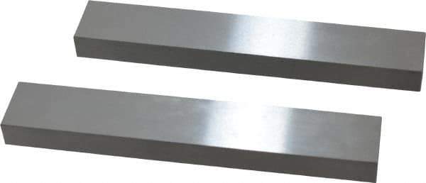 Value Collection - 6" Long x 1" High x 1/2" Thick, Tool Steel Parallel - Sold as Matched Pair - Exact Tool & Supply