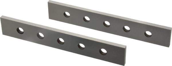 Value Collection - 6" Long x 1" High x 3/16" Thick, Tool Steel Two Face Parallel - 0.0003" Parallelism, Sold as Individual - Exact Tool & Supply