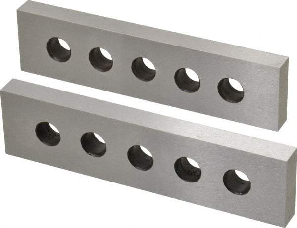 Value Collection - 6" Long x 1-1/2" High x 1/2" Thick, Tool Steel Two Face Parallel - 0.0003" Parallelism, Sold as Individual - Exact Tool & Supply