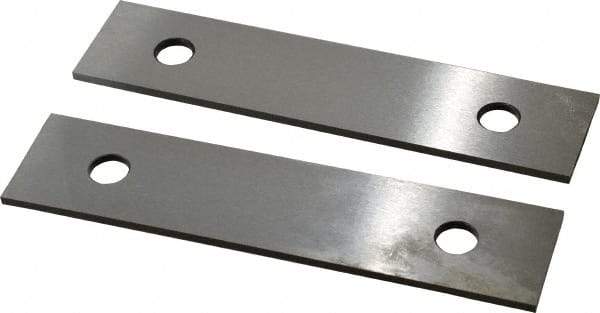 Value Collection - 6" Long x 1-3/8" High x 1/8" Thick, Tool Steel Parallel - 0.0002" Parallelism, Sold as Matched Pair - Exact Tool & Supply