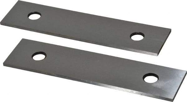 Value Collection - 6" Long x 1-1/2" High x 1/8" Thick, Tool Steel Parallel - 0.0002" Parallelism, Sold as Matched Pair - Exact Tool & Supply