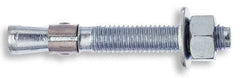 Red Head - 5/8" Diam, 5/8" Drill, 7" OAL, 2-1/2" Min Embedment Wedge Expansion Concrete Anchor - 304 Stainless Steel, Hex Nut Head, Hex Drive, 3-1/2" Thread Length - Exact Tool & Supply
