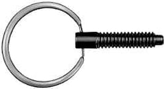 TE-CO - Pull Ring Plungers Thread Size: 1/2-13 Thread Length (Decimal Inch): 1.4000 - Exact Tool & Supply