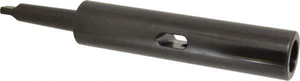 Scully Jones - MT4 Inside Morse Taper, MT3 Outside Morse Taper, Extension Sleeve - Hardened & Ground Throughout, 9" Projection, 1.88" Body Diam - Exact Tool & Supply