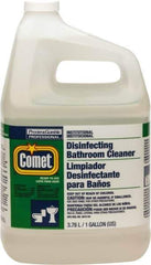 Comet USA LLC - 1 Gal Jug Liquid Bathroom Cleaner - Pleasant Scent, Disinfectant, General Purpose Cleaner - Exact Tool & Supply