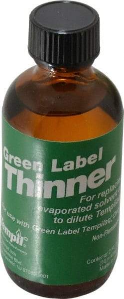 Tempil - Temperature Indicating Liquid Thinner - 2 Ounce Container - Exact Tool & Supply