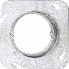Cooper Crouse-Hinds - Electrical Outlet Box Steel Square Cover - Exact Tool & Supply
