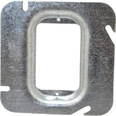 Cooper Crouse-Hinds - Electrical Outlet Box Steel Square Cover - Exact Tool & Supply